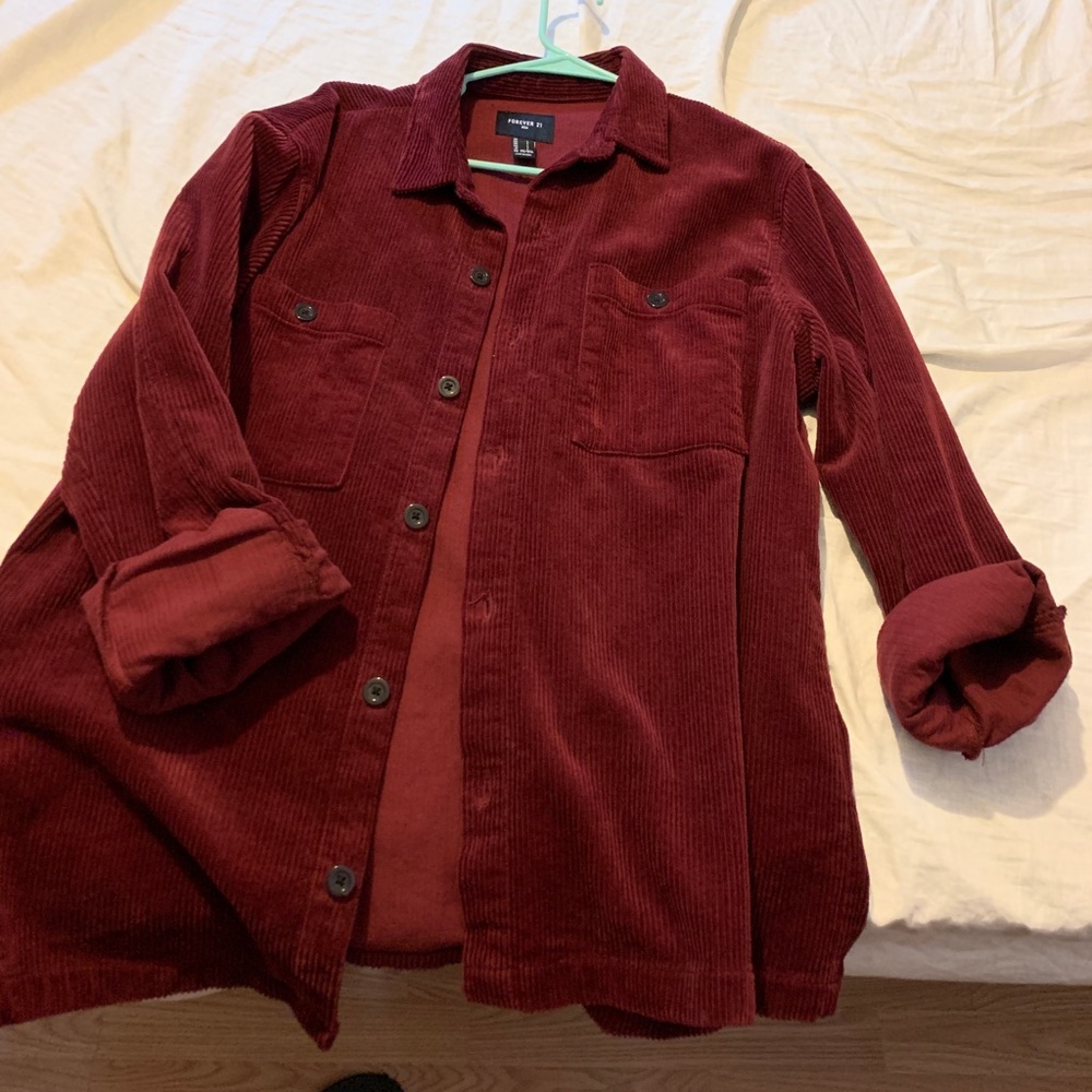 Red Corduroy Jacket
